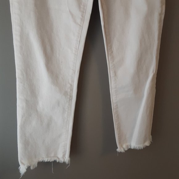 PAIGE Women's Hoxton Straight Ankle Blush Pink Jeans Size 29 - Picture 4 of 12